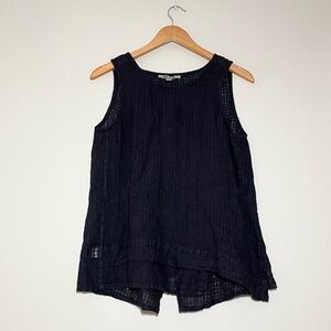 Flax Linen Sleeveless Top